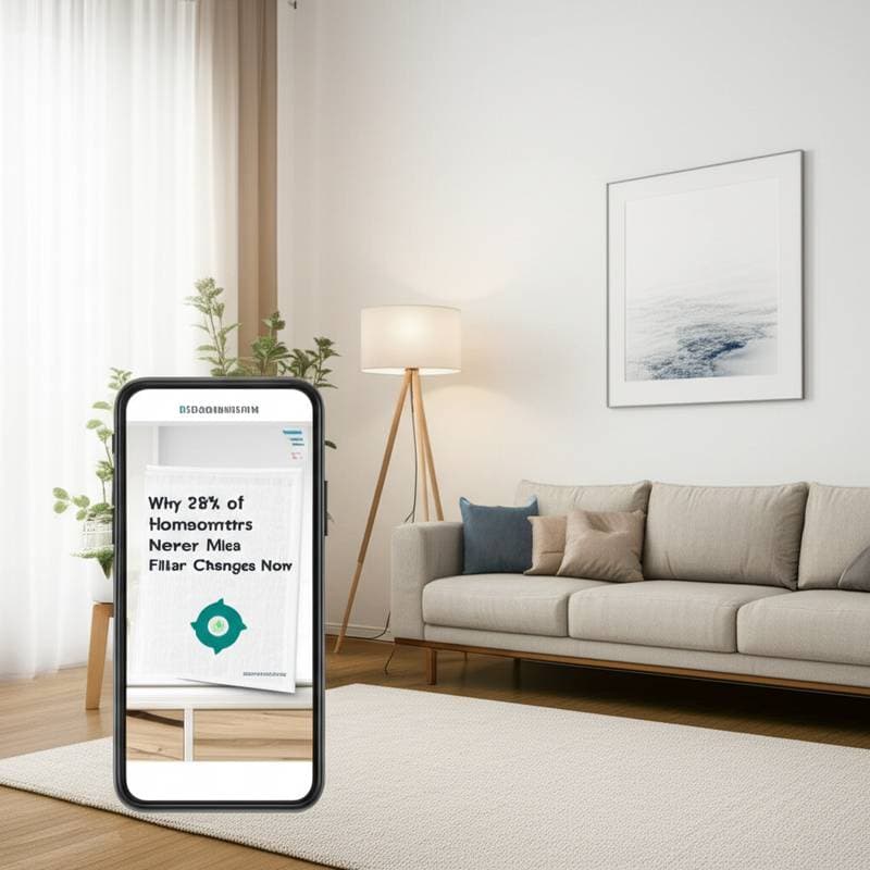 Featured image for Why 38% of Homeowners Never Miss Filter Changes Now