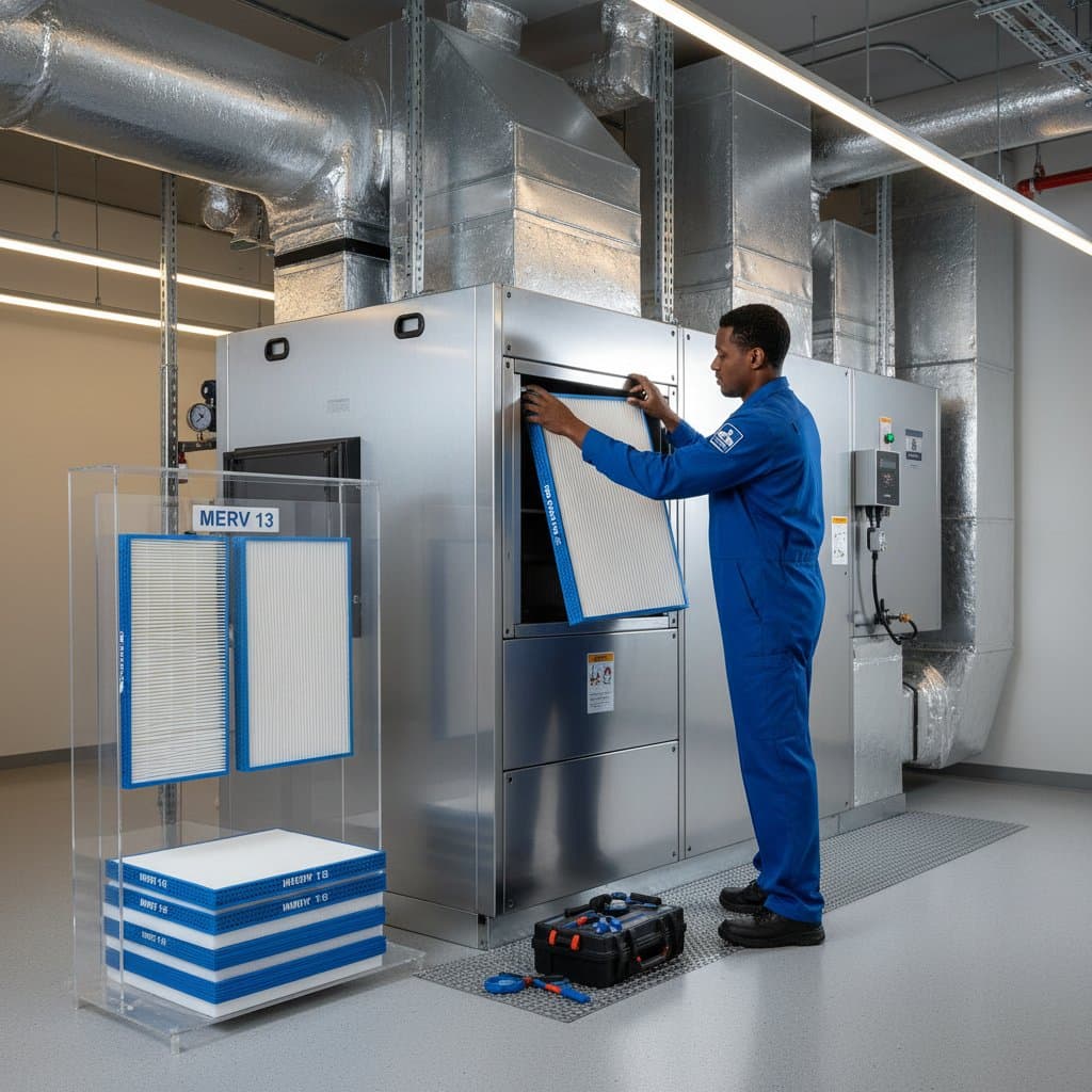 Featured image for Why HVAC Techs Now Specify MERV 13 as Standard