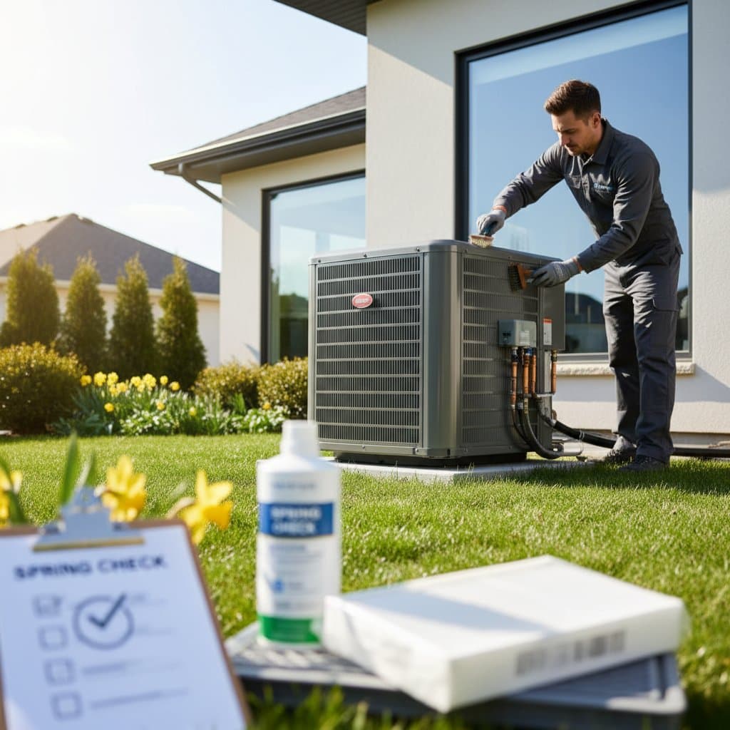 Featured image for Spring HVAC Tasks That Prevent Costly Breakdowns