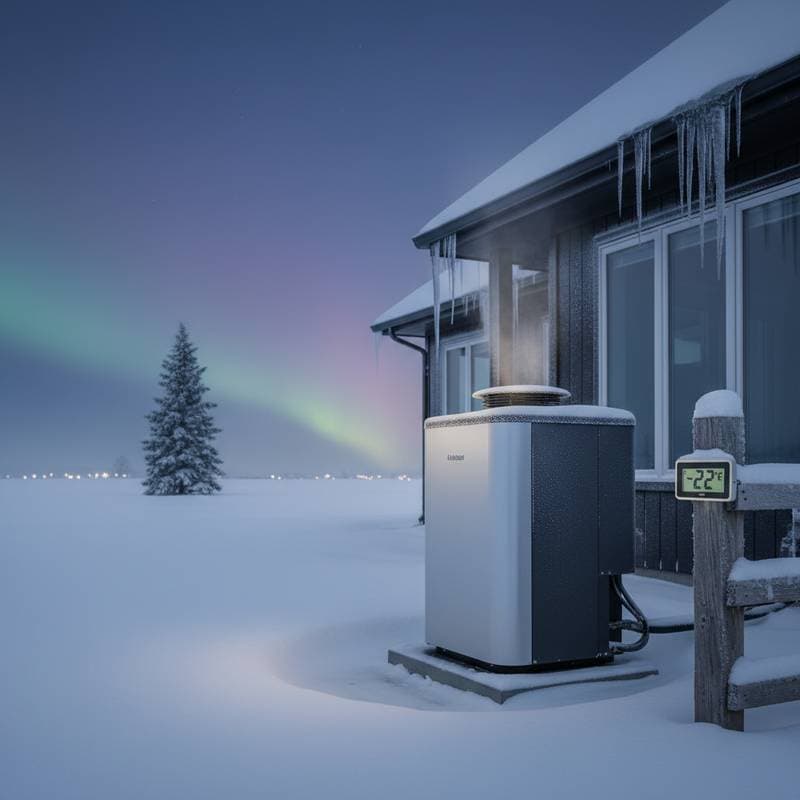 Featured image for Heat Pumps Stay Efficient Down to -22°F