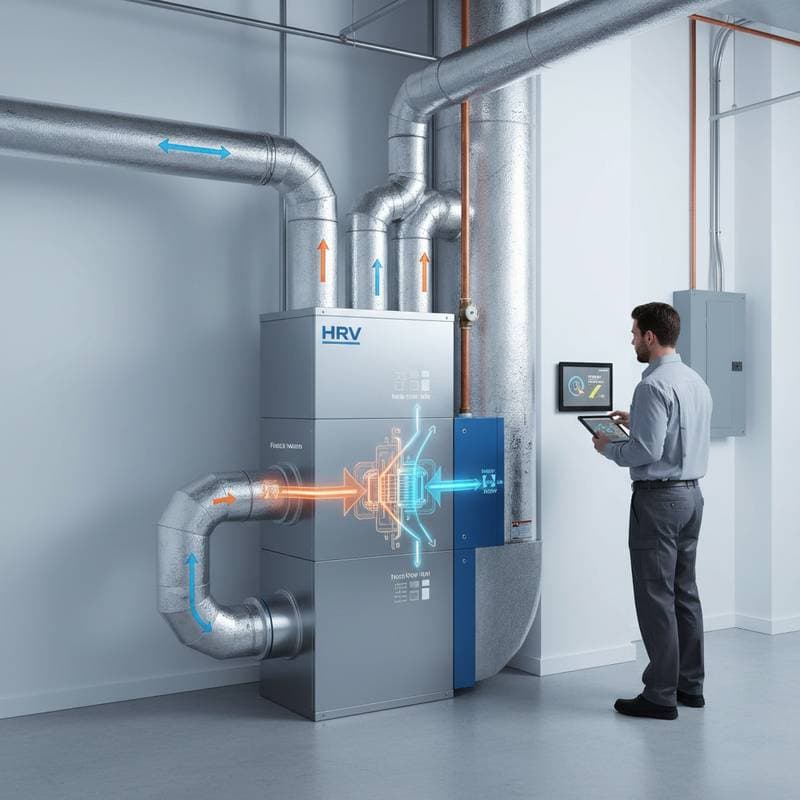 Featured image for HRVs Cut HVAC Energy Bills in Half by Recycling Heat