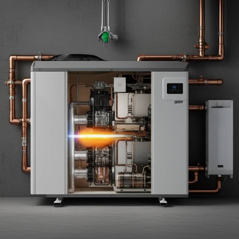 Featured image for Heat Pumps Move Heat Instead of Creating It