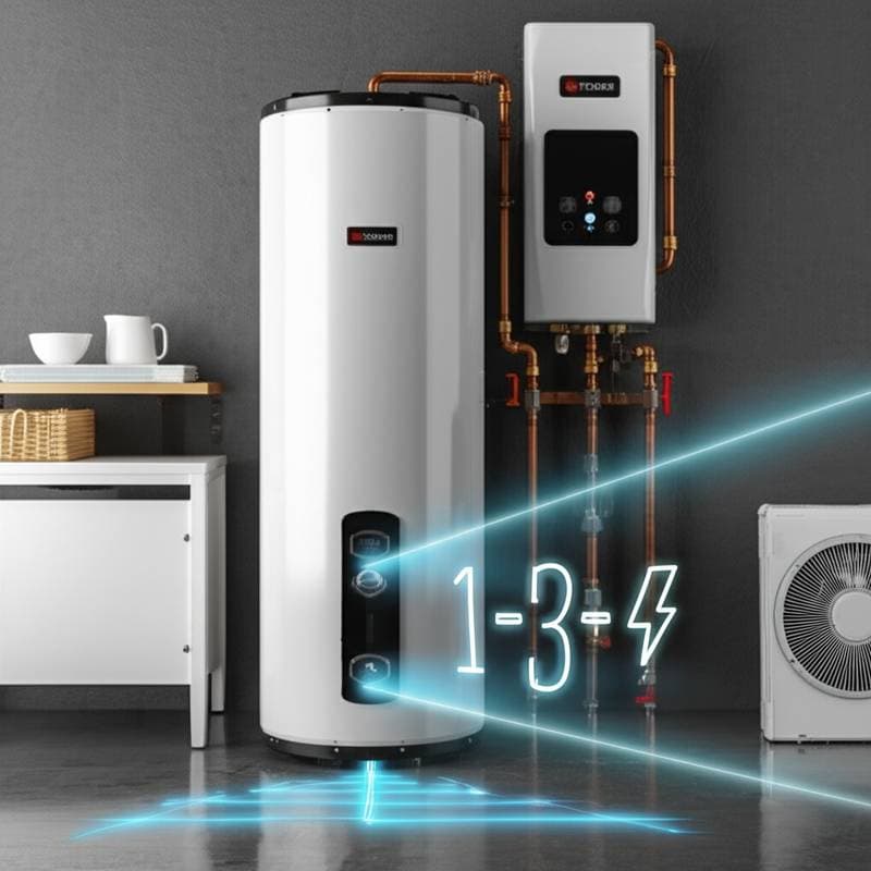 Image for Heat Pump Water Heaters Cut Costs by Three Times