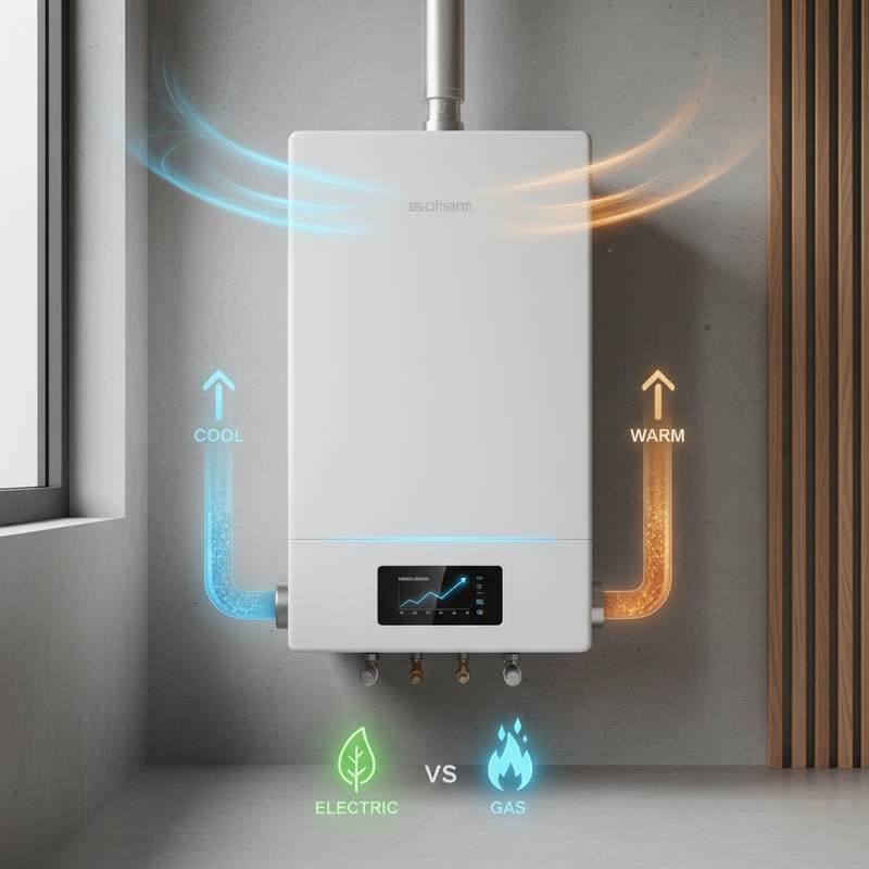Featured image for Heat Pumps Move Heat Instead of Creating It