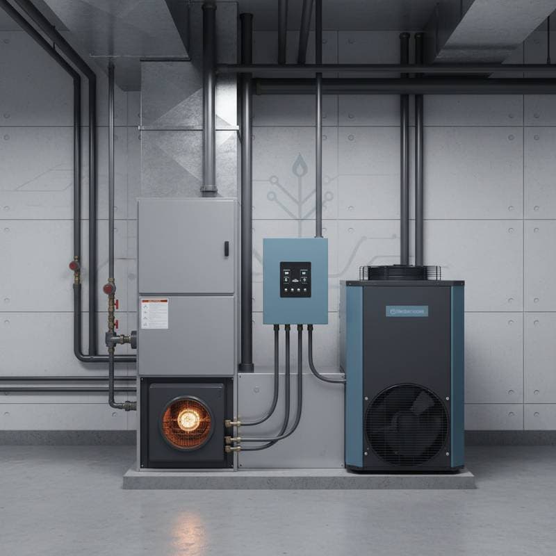 Featured image for Dual-Fuel HVAC Cuts Winter Heating Costs by 35%