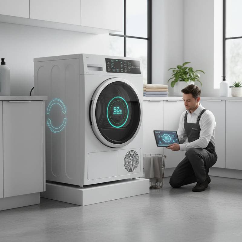Featured image for Heat Pump Dryers Cut Laundry Energy Costs in Half