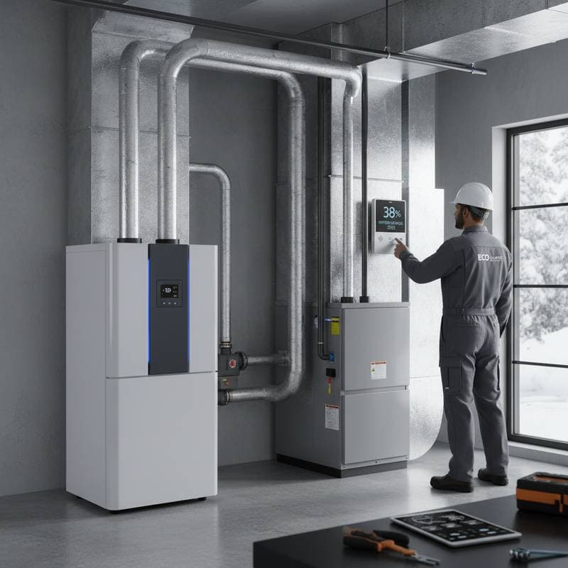 Image for Dual-Fuel HVAC Cuts Winter Heating Costs 38% in 2025