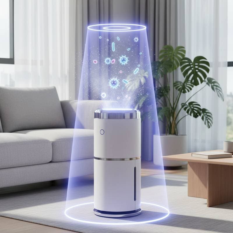 Image for UV-C Air Purifiers Eliminate 89% of Airborne Viruses