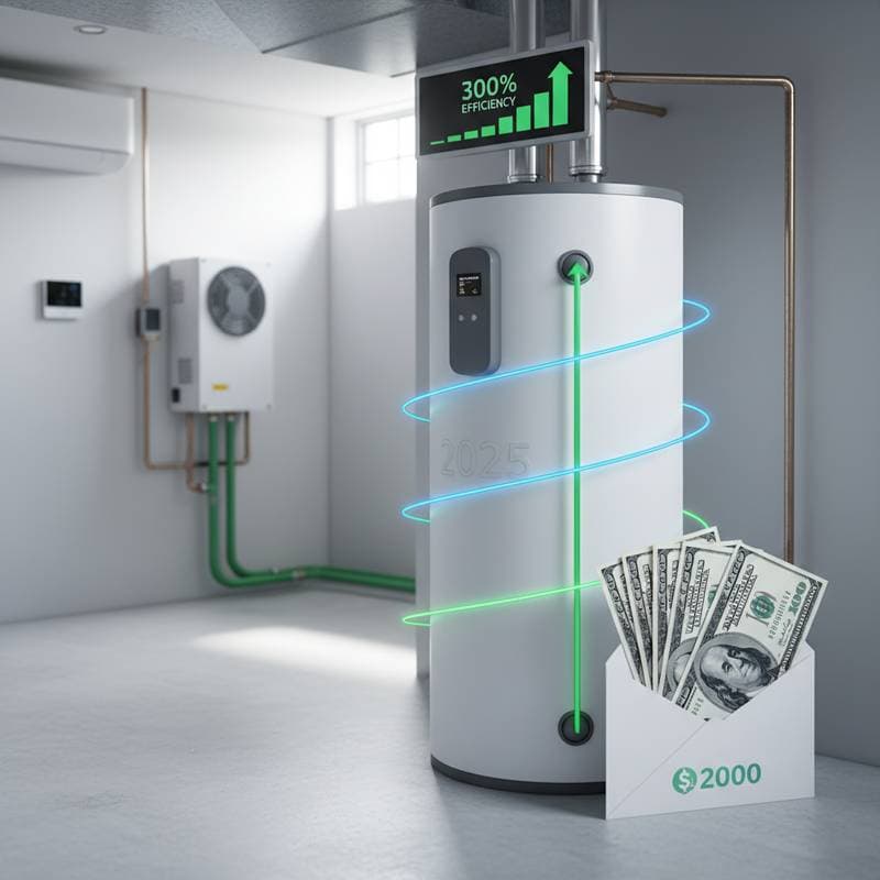 Image for Heat Pumps Hit 300% Efficiency With $2K Rebates