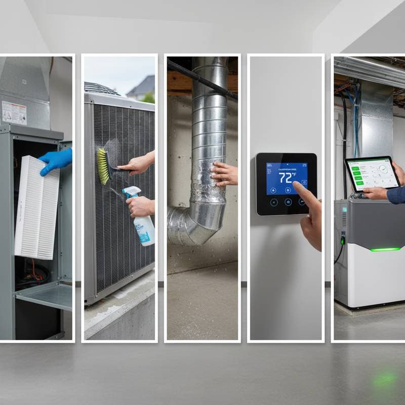 Image for Save $400 on Spring HVAC Tune-Up With 5 DIY Steps