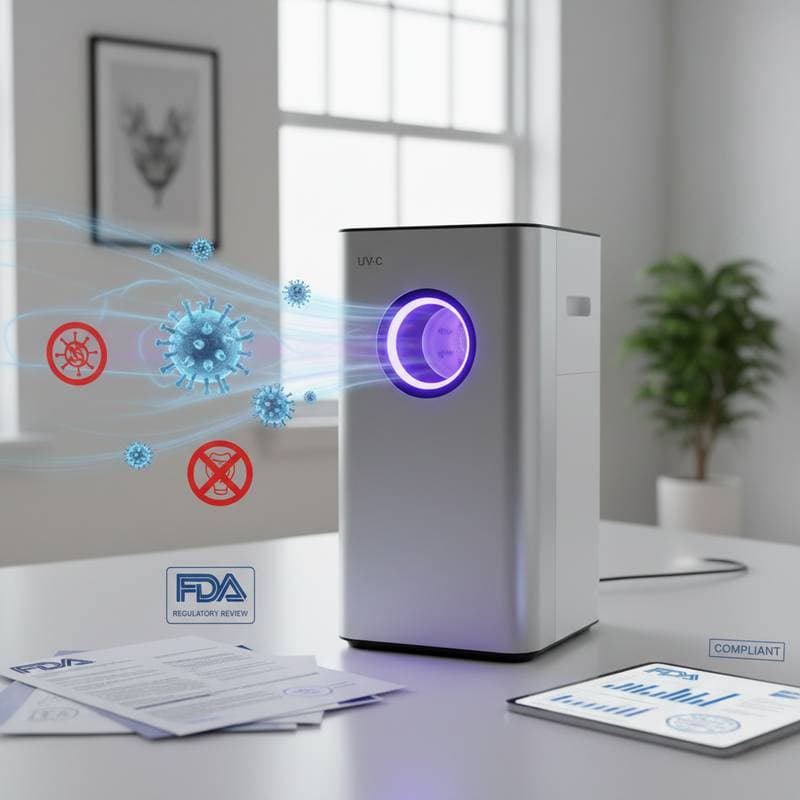 Image for FDA Takes Action Against Misleading UV-C Air Purifier Claims