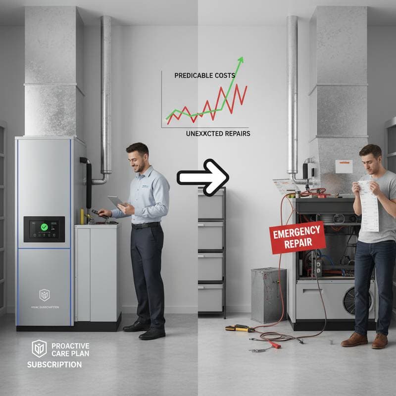 Image for HVAC Subscriptions Cost $180-$600 vs Emergency Repairs