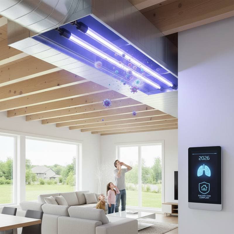 Image for Why 2026 Building Codes Mandate UV-C Air Purifiers