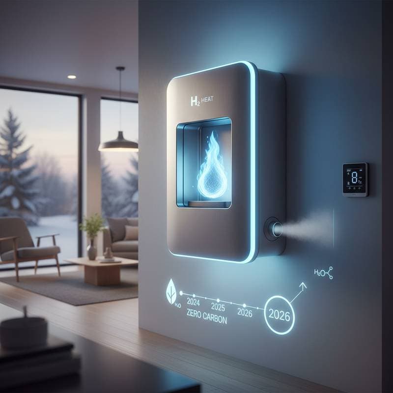 Image for Hydrogen Furnaces Deliver Zero-Carbon Heat by 2026