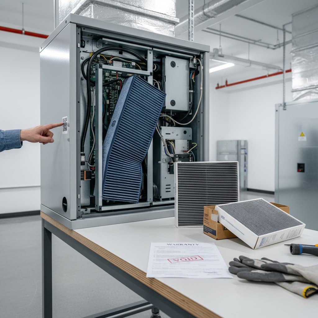 Image for Why 64% of DIY Filter Changes Void HVAC Warranties