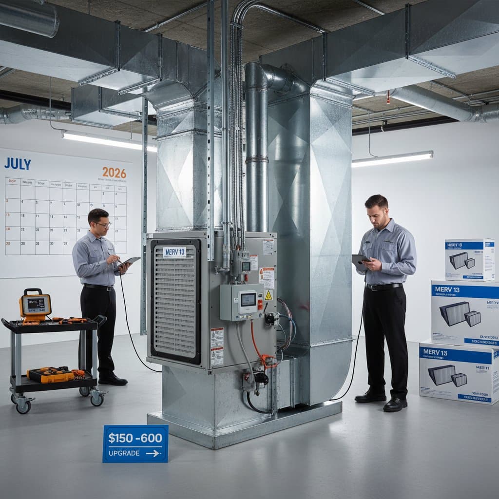 Featured image for HVAC Systems Must Meet MERV 13 Standard by July 2026