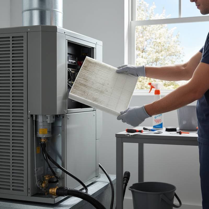 Featured image for Spring HVAC Prep: 7 DIY Checks Before Peak Season