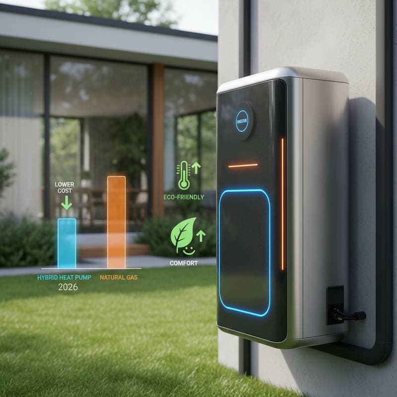 Featured image for Hybrid Heat Pumps Now Cheaper Than Gas in 2026