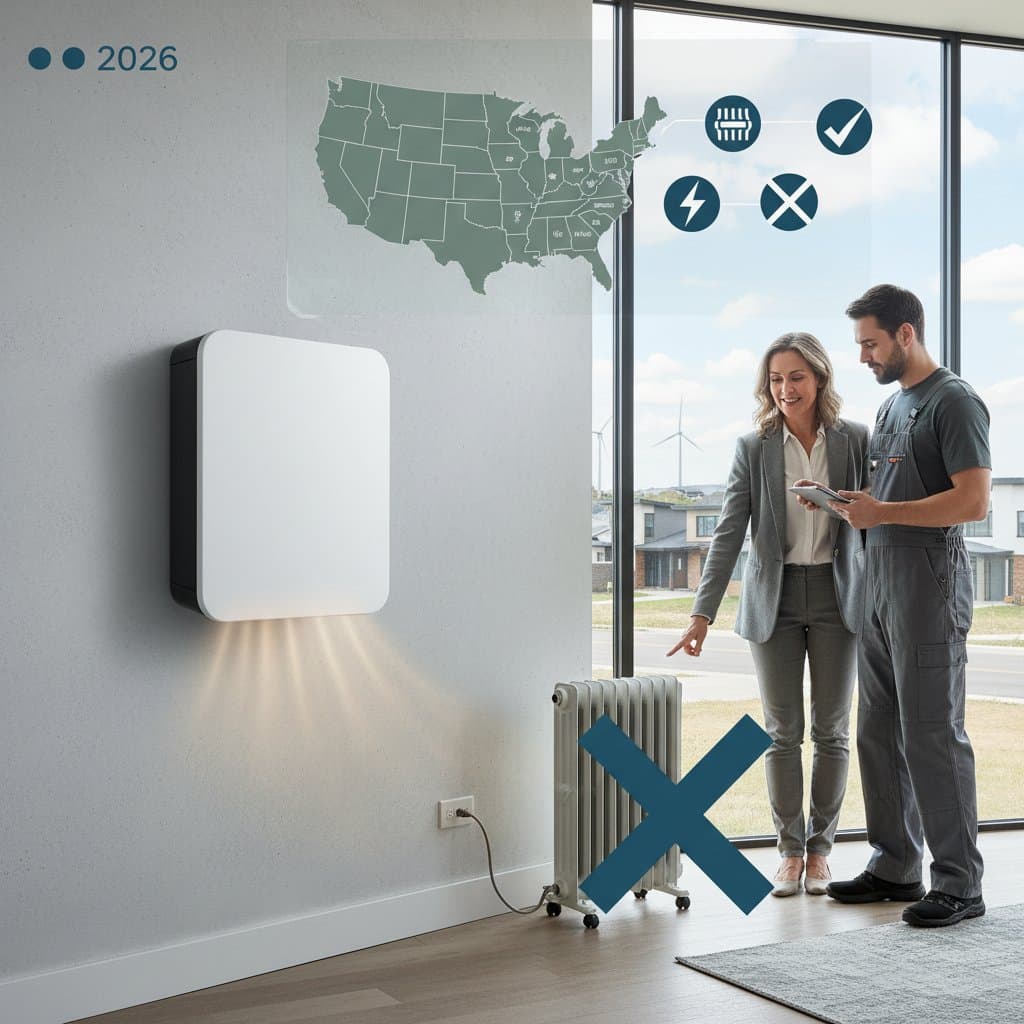 Featured image for Electric Resistance Heat Banned in 8 States by 2026