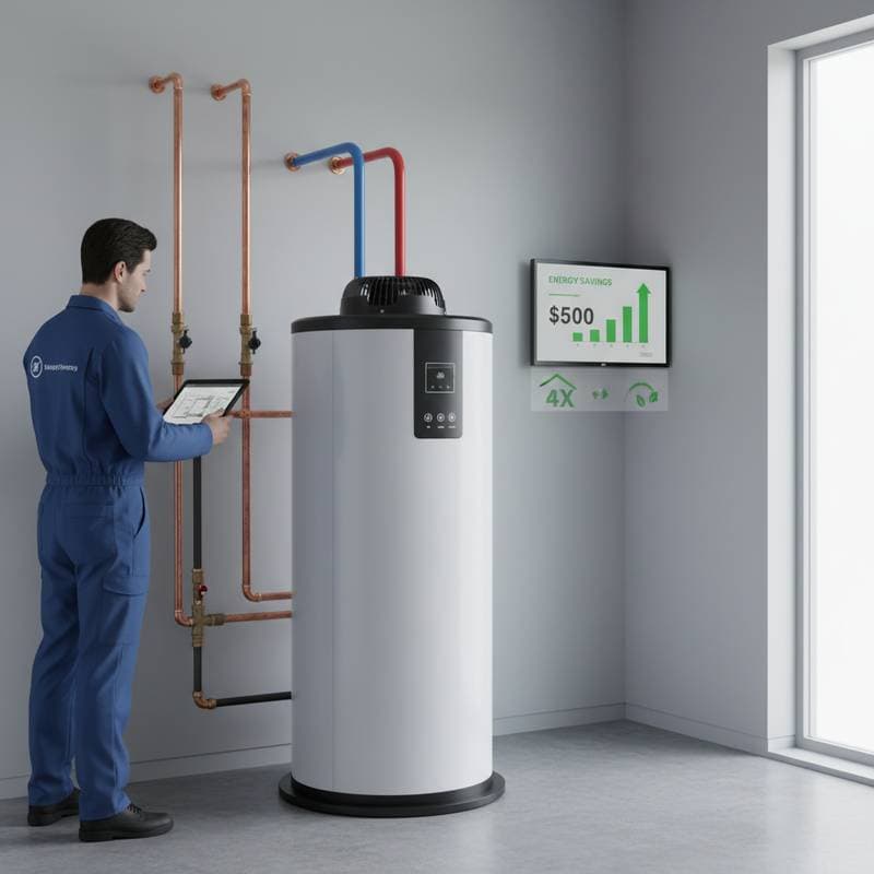 Image for Heat Pumps Use 4X Less Energy Than Electric Heaters