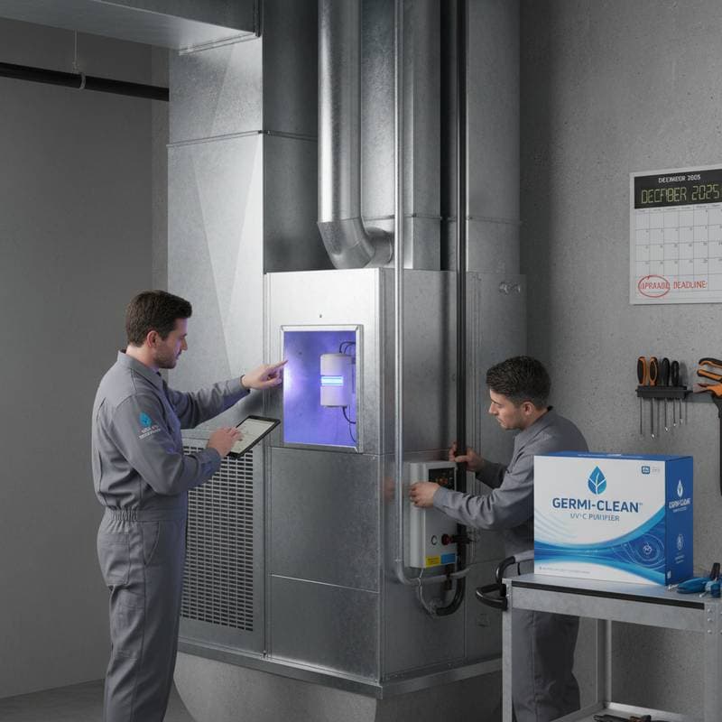 Image for Why HVAC Pros Urge UV-C Upgrades by 2026