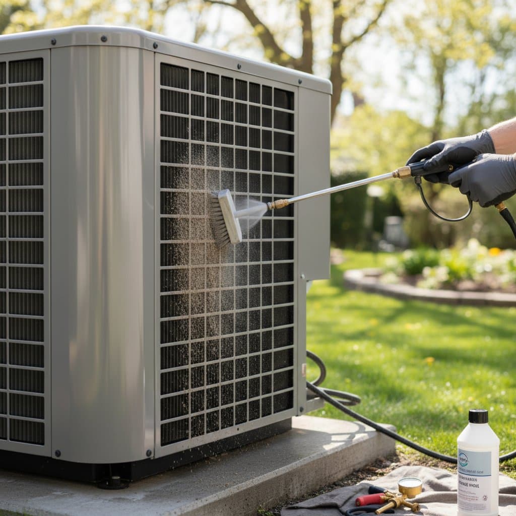 Featured image for Spring Coil Cleaning Prevents $800+ HVAC Repairs