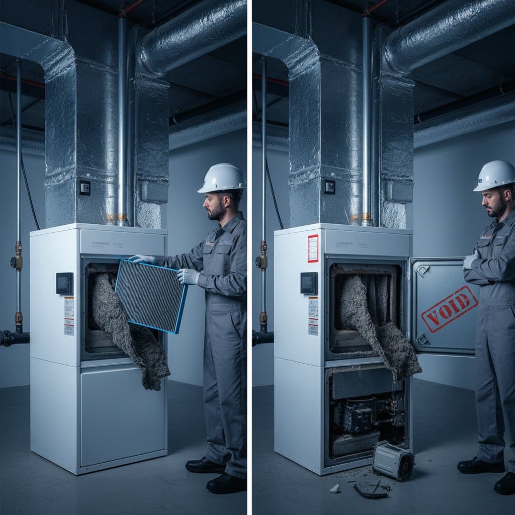 Image for Wrong HVAC Filter Voids 64% of Warranties