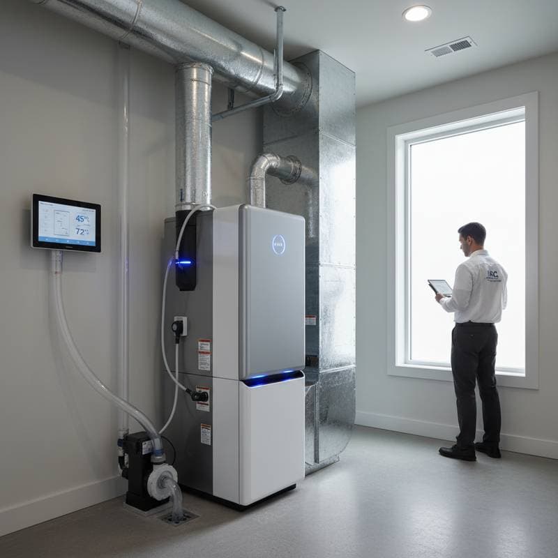 Image for HVAC Humidity Control Cuts Mold Risk 90%, Saves 18%