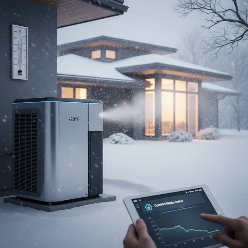 Image for Heat Pumps Now Work Reliably Down to -20°F