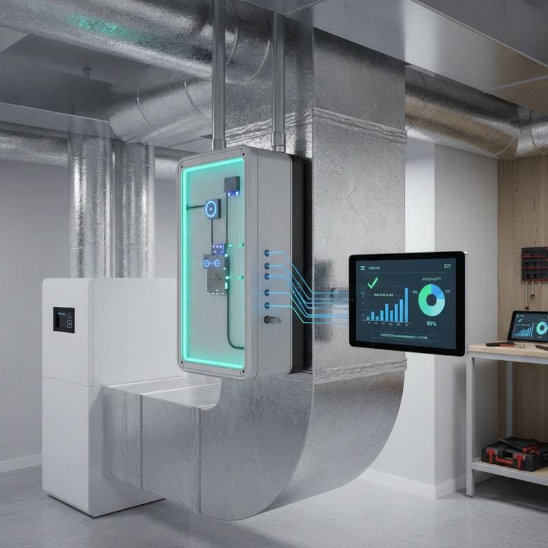 Image for Smart Filters Monitor Airflow to Prevent HVAC Failures