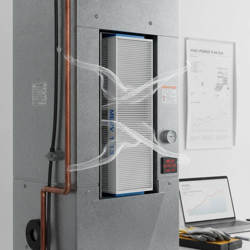 Image for Why MERV 13 Filters Are Choking Older HVAC Systems