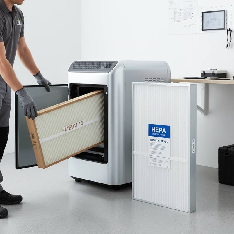 Featured image for MERV 13 vs HEPA: Which Filter Fits Your HVAC System?