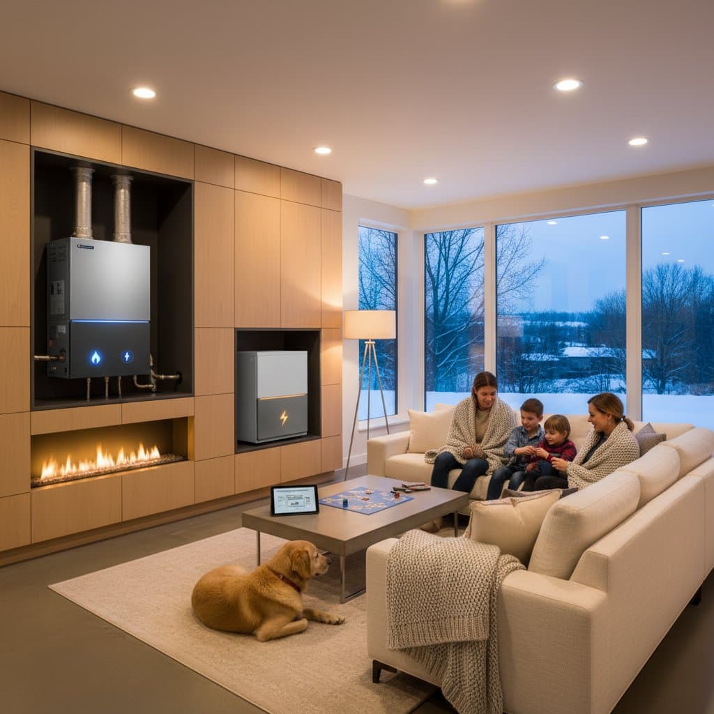 Featured image for Dual-Fuel Systems Keep Homes Warm During Outages