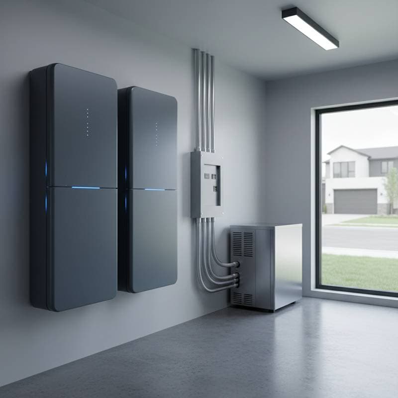 Image for Battery Backups Keep HVAC Running During Outages