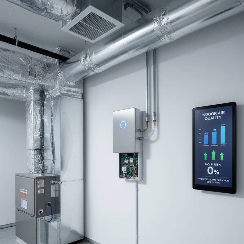 Image for HVAC Sensors Cut Mold Insurance Claims 58% by 2026