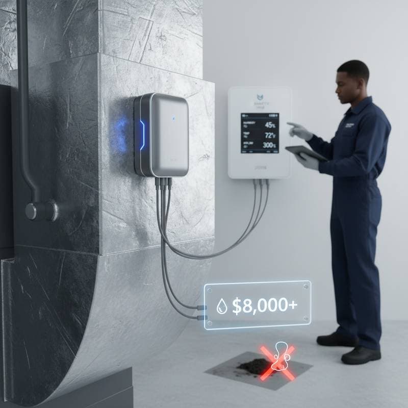 Image for HVAC Sensors Stop $8K Mold Damage Before It Starts