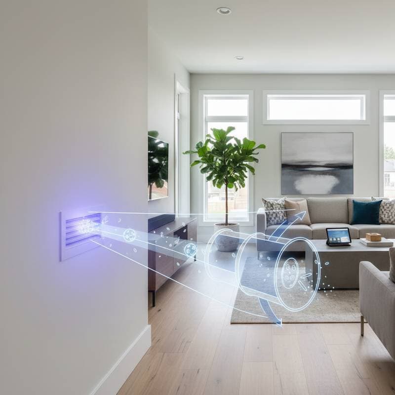 Image for UV-C Light Kills Allergens Before They Reach Your Home