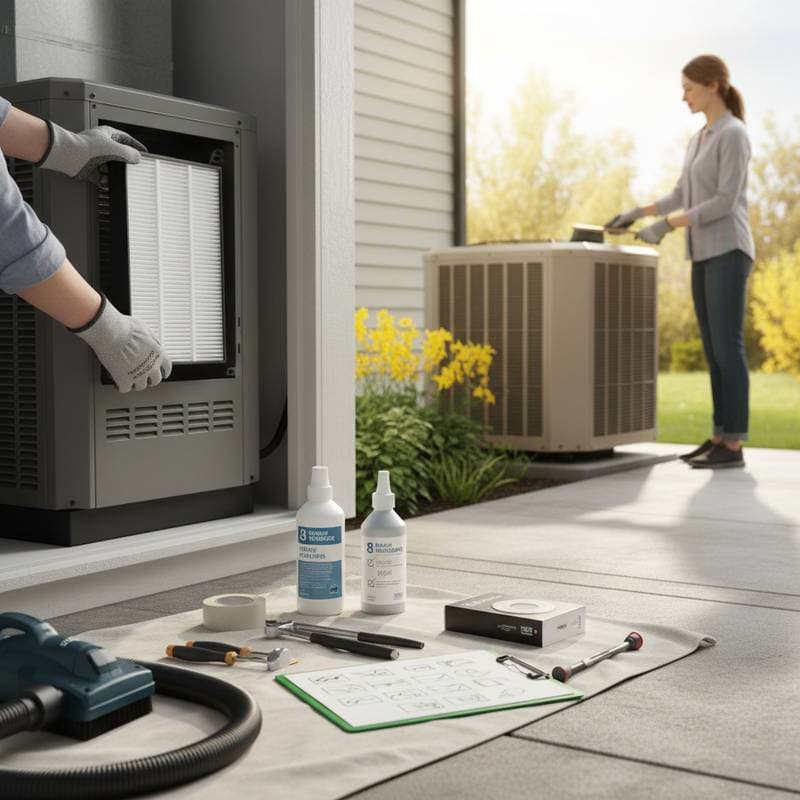 Image for 8 DIY Spring Steps to Bulletproof Your AC from Breakdowns