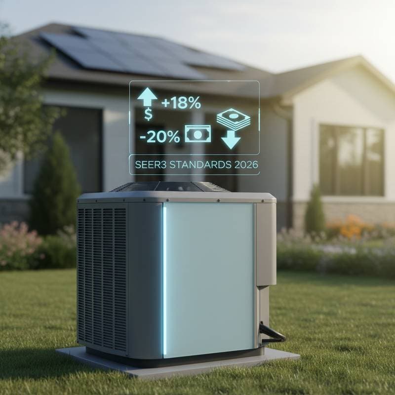 Featured image for Why SEER3 Standards Add 18% to Your AC Replacement