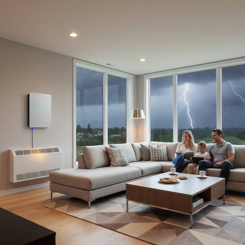 Image for Battery-Backed HVAC Keeps Homes Comfortable During Outages