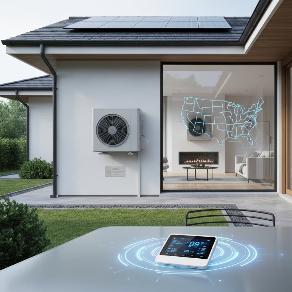 Image for 8 States Requiring Electric Heat Pumps by 2026