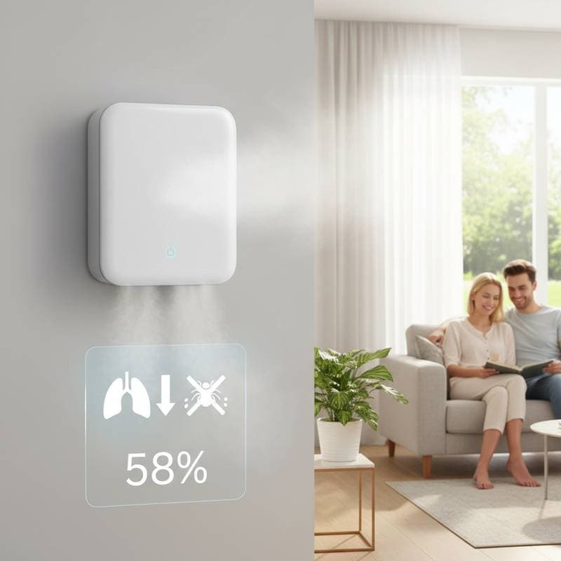 Featured image for Humidity Control Systems Cut Allergies 58%
