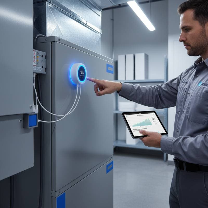 Featured image for Smart Sensors Stop HVAC Breakdowns Before They Start