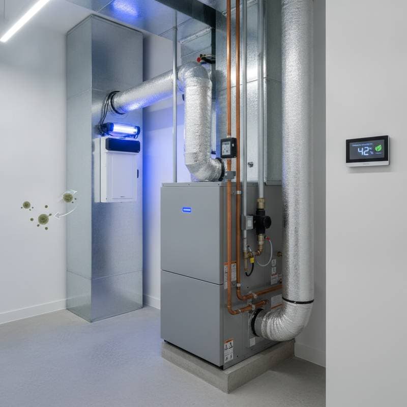 Featured image for HVAC Humidity Control Stops Mold at 30-50% Range
