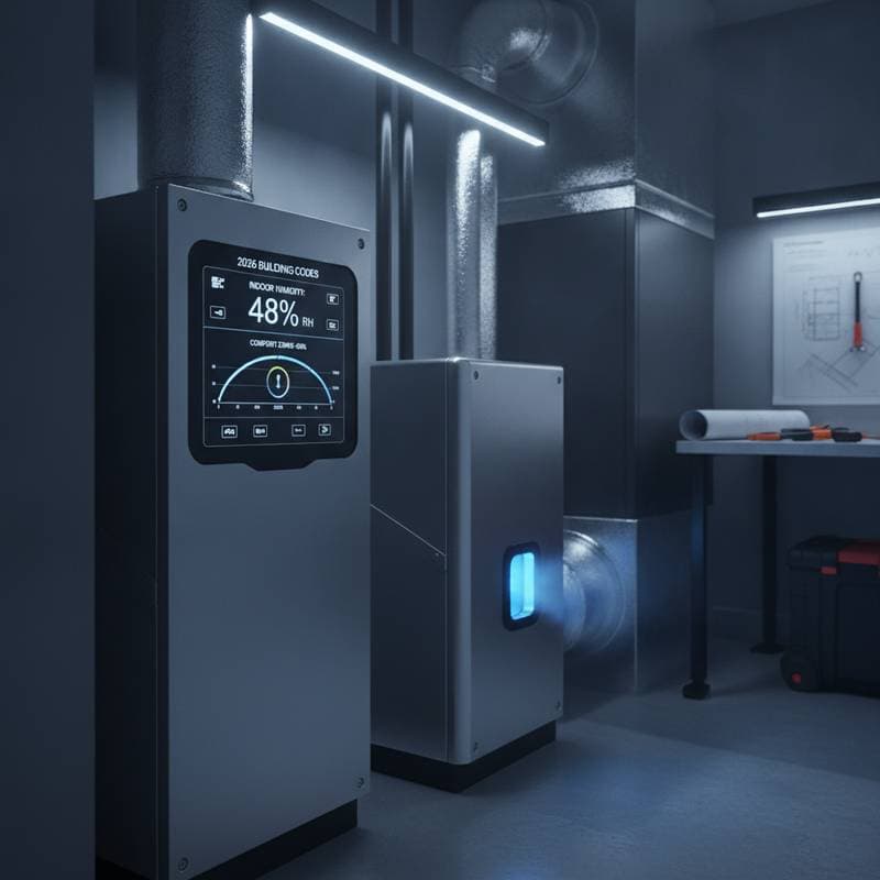 Featured image for New HVAC Codes Set 40-60% Humidity Standards for 2026
