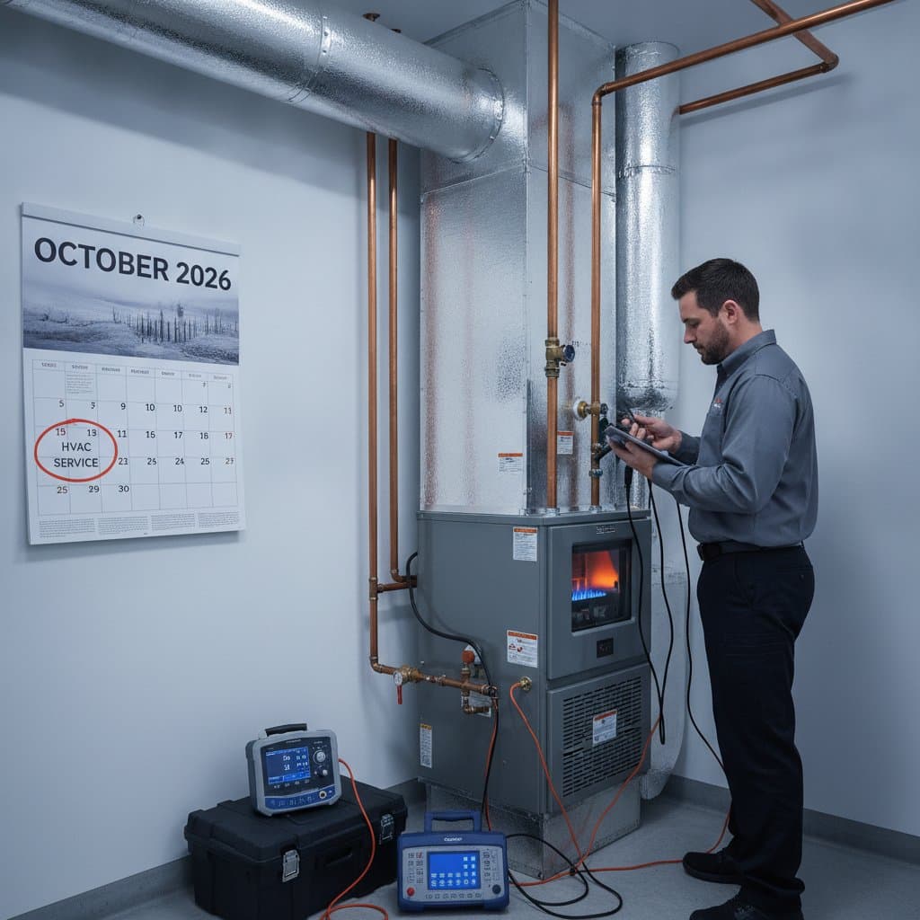 Featured image for Schedule HVAC Maintenance Before the Winter Rush