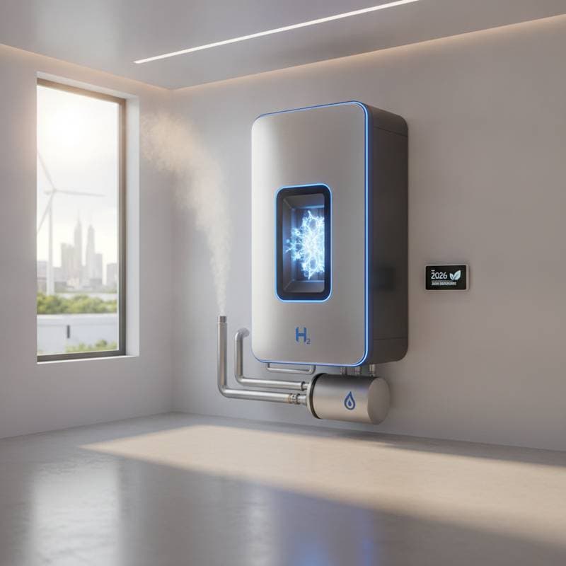 Featured image for Hydrogen Furnaces Cost $8K-$14K for Zero-Emission Heat