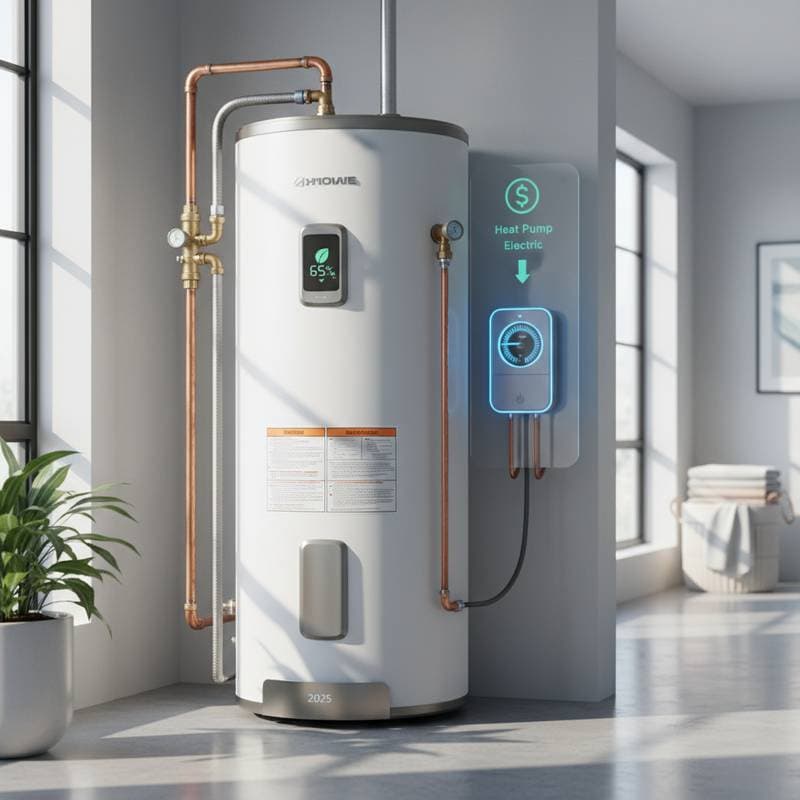 Featured image for Hybrid Water Heaters Slash Bills 65% in 2025