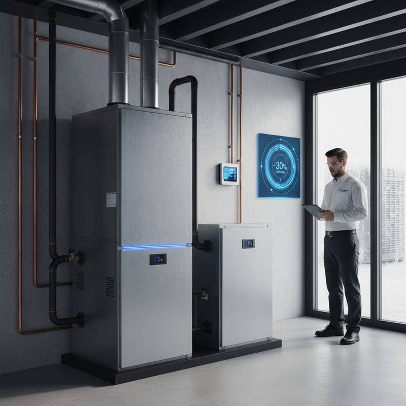 Featured image for Why Dual-Fuel Systems Cut Heating Bills by 30%