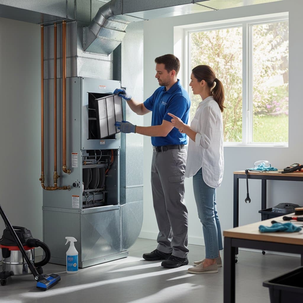 Featured image for 8 Spring HVAC Tasks That Prevent Costly Breakdowns